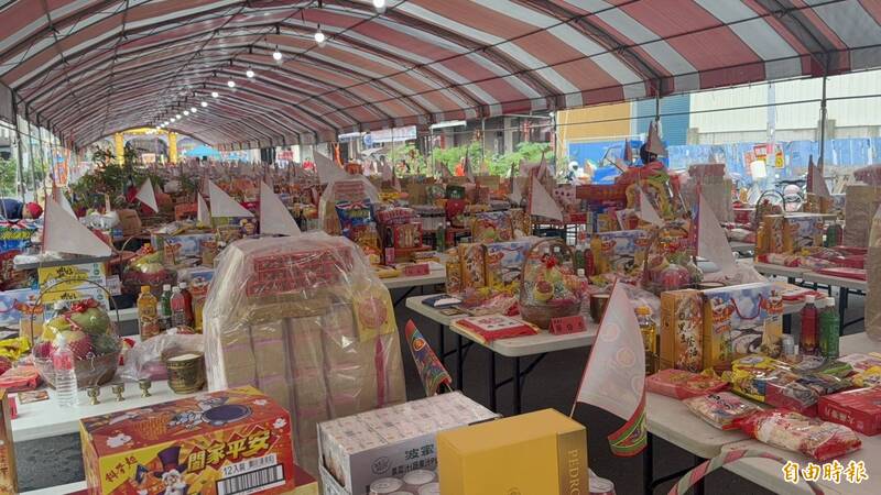 北基隆、南虎尾!虎尾中元祭普度3000桌開香 6大普度區拚場面