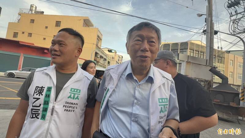 沈伯洋請益歷任台北市長 柯文哲:我猜張景森會當軍師