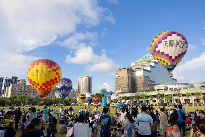 台南熱氣球派對9月登場 無人機光雕點亮夜空