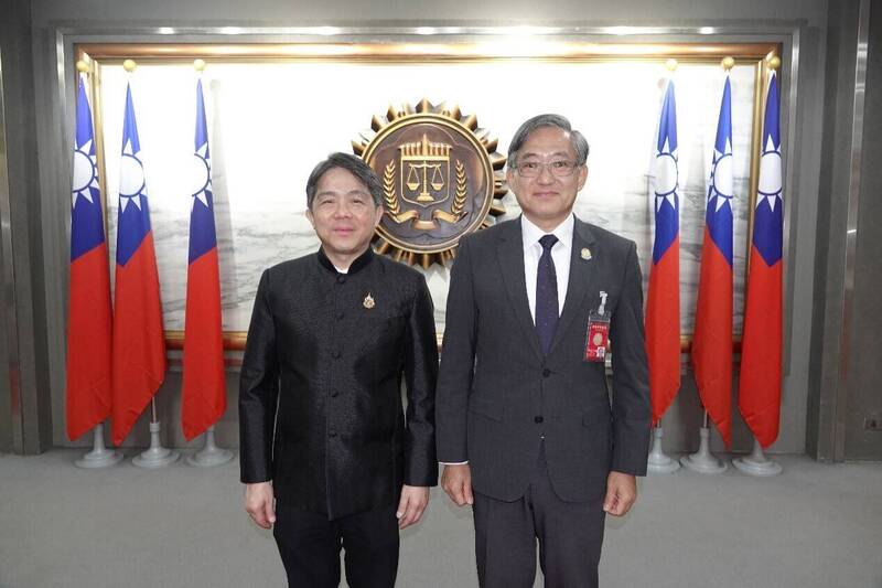 打擊跨境犯罪!泰國駐台代表拜會調查局 深化緝毒、合作打詐