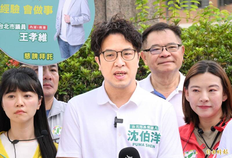 蔣萬安被問吸菸區卻扯高雄 沈伯洋酸問T答K:想選高雄市議員?