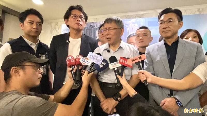 藍白合竹北破局!柯文哲對著黃國昌說:很多事不是講一講就過去