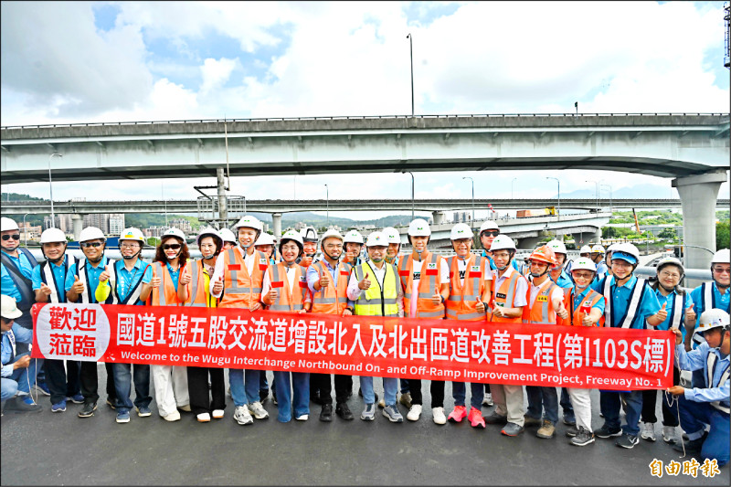 五股北入匝道10月通車 台65上國一僅3分鐘