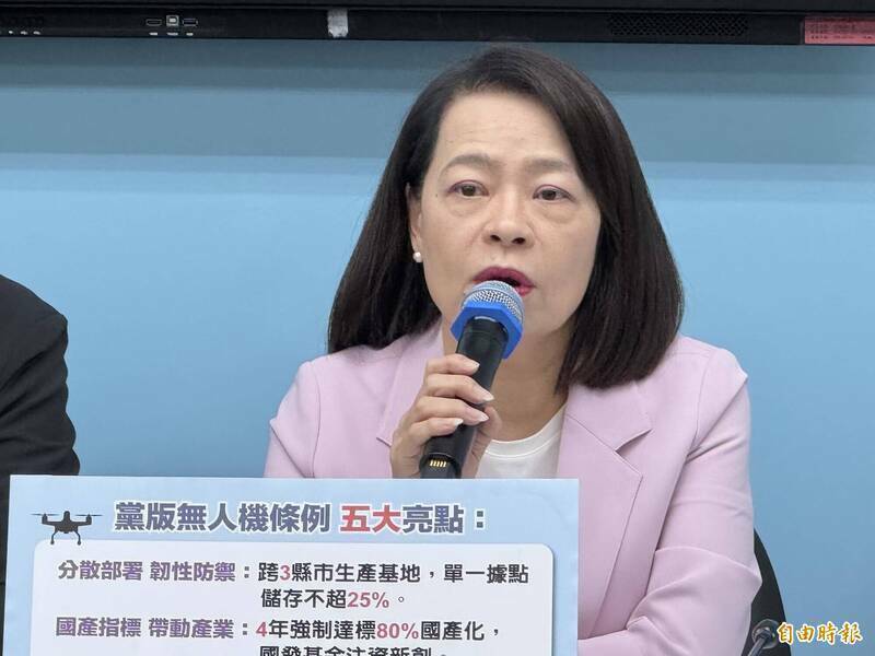 政院擬副署無人載具條例並追加預算 許宇甄:停止選擇性副署