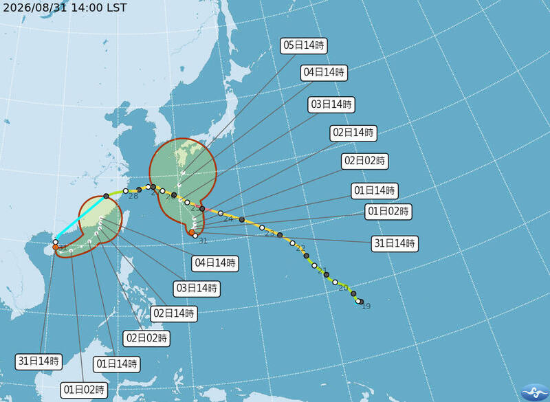 沙德爾今晚恐復活!中南部、台東明雨下到發紫 要等這時天氣漸穩