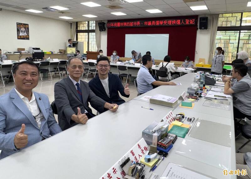 張善政拚連任委託登記 競總主委黃敏恭曝選戰佈局6立委「各守1區」
