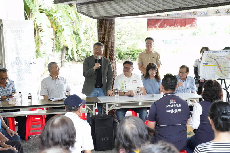 解決灌溉問題 蔡其昌爭取經費改善台中大甲區日南圳六股排水