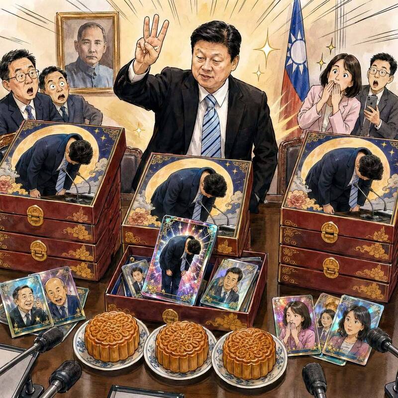 傅崐萁為該刪國務機要費道歉稱明年增3倍預算 學者酸:傅的照片也要印3倍大