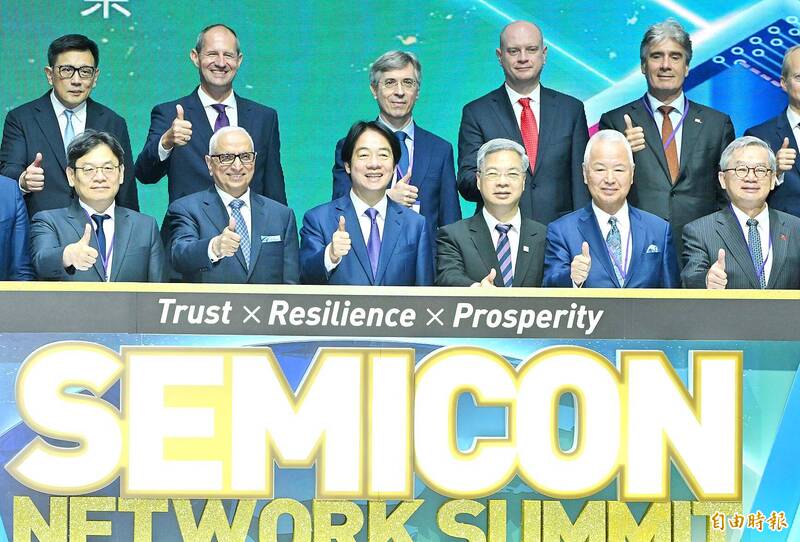 《TAIPEI TIMES》 Lai touts industrial connections at Semicon