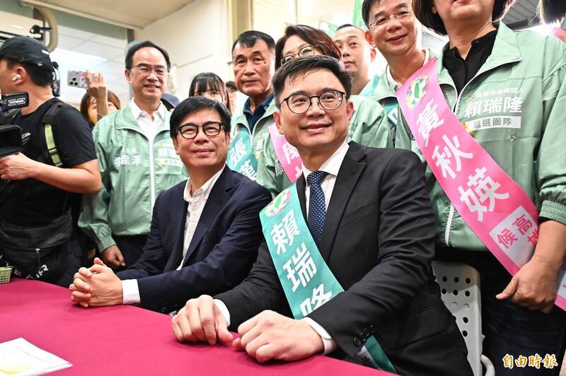 高雄雨過天晴 賴瑞隆登記參選發布全壘打宣言提出「四個第一」