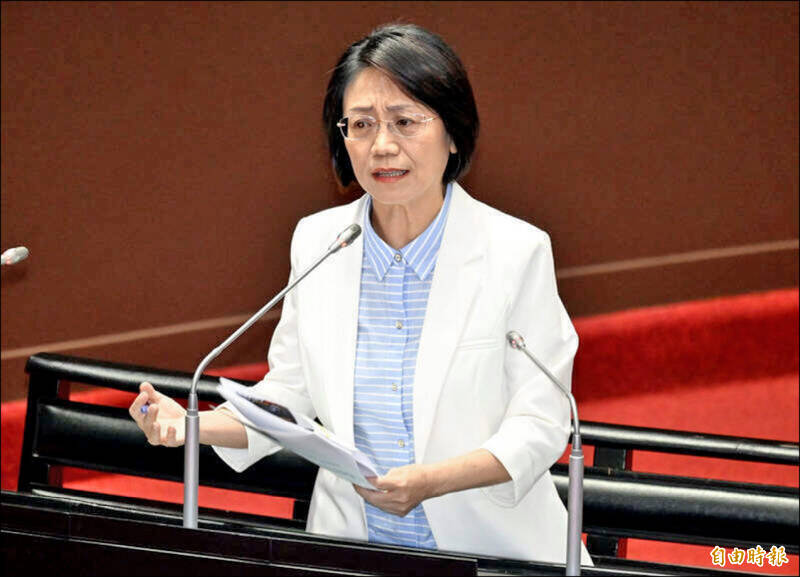 國民黨全黨為她急接單 民進黨:翁曉玲欠台灣人5個道歉