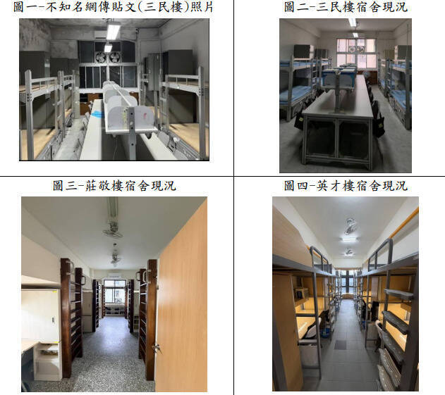 警專宿舍被爆環境惡劣 校方PO現況照澄清