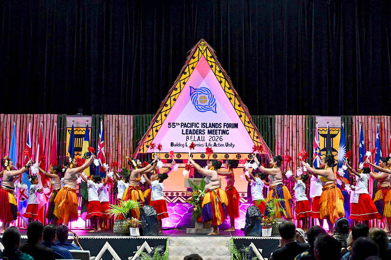《TAIPEI TIMES》US-Taiwan Palau projects announced