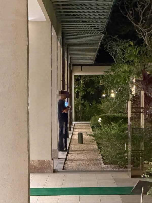 台灣國際青年大使協會指出，1日晚間帛琉與台灣共同舉辦「台灣之夜」，活動期間卻有操中國口音的不明人士在會場周邊持續拍照、記錄與會貴賓。（圖擷取自國際青年大使協會臉書）