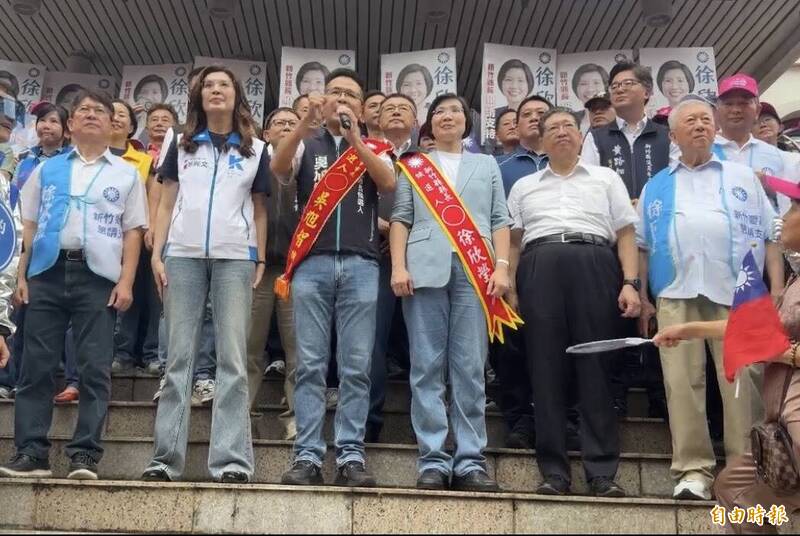 竹北藍白合破局 國民黨吳旭智登記參選:最終一定團結一致