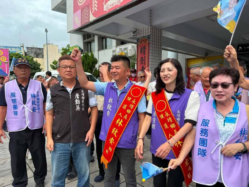 地方大團結!林致安登記參選歷任鄉長力挺 魏碩衛酸「貪污者聯盟」