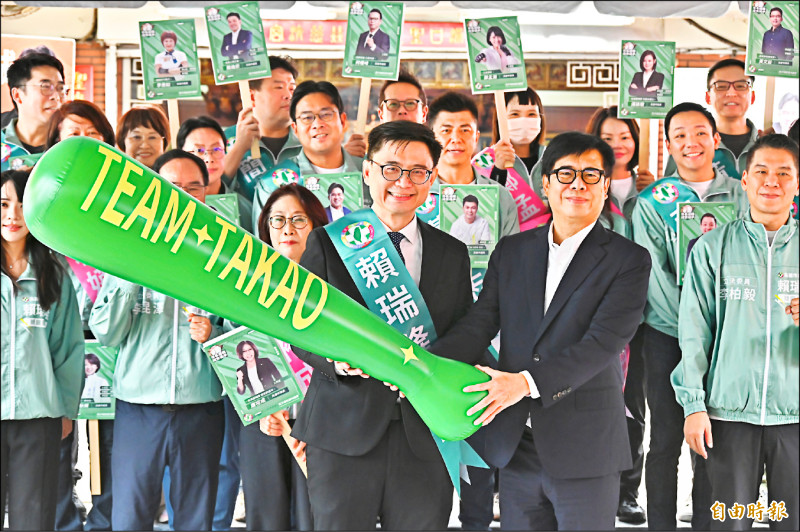 登記參選 賴瑞隆發布「全壘打宣言」