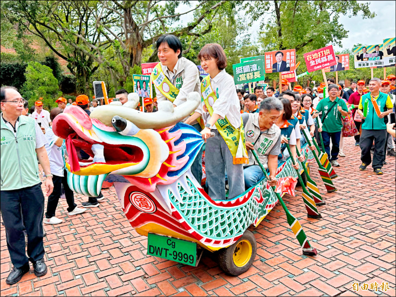 妻子相陪 林國漳拚戰民主聖地