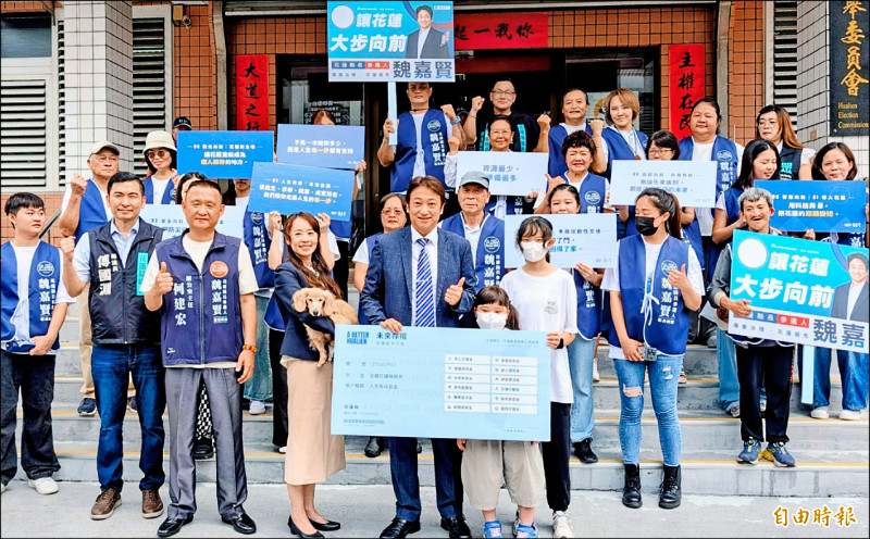 花蓮縣長選戰 泛藍分裂3搶1