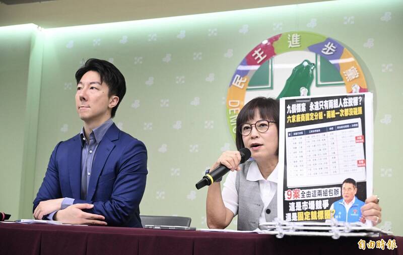 2組「鍾友友」輪流競標苗縣府標案? 林月琴:巧合太多違背常理