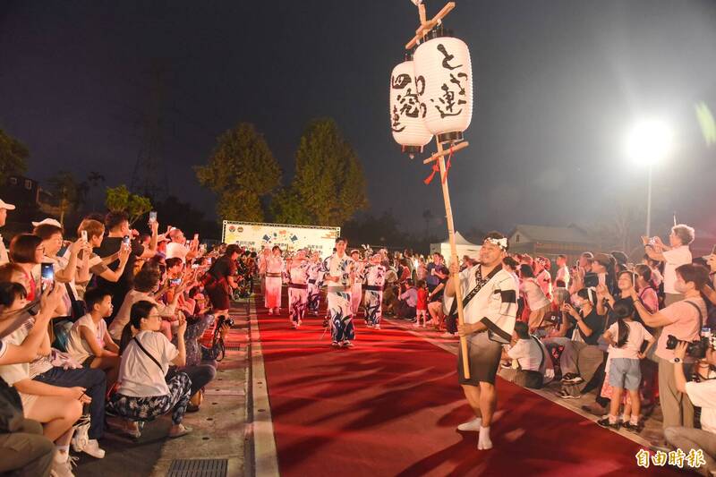 日本德島阿波舞5天湧入114萬人 比去年增3萬人
