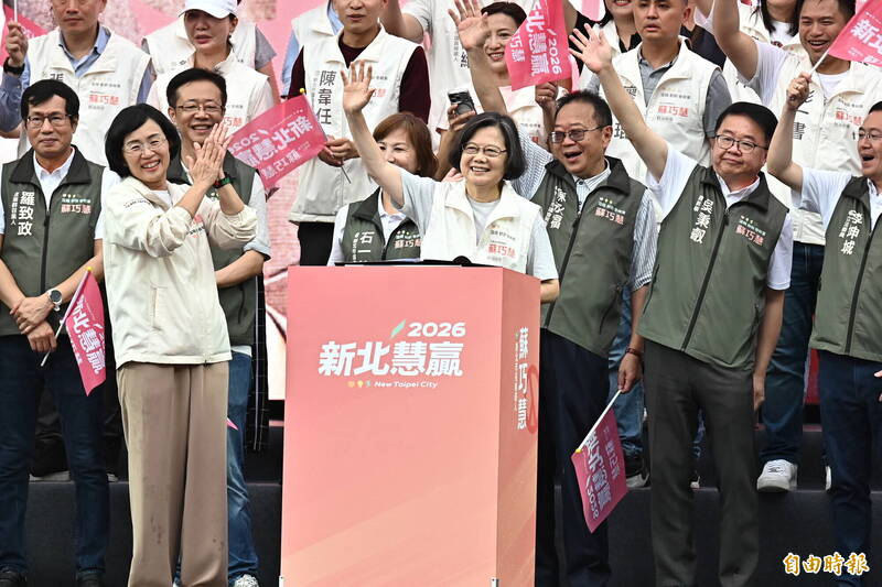 蔡英文推薦蘇巧慧:「一位比我更優秀的市長參選人」
