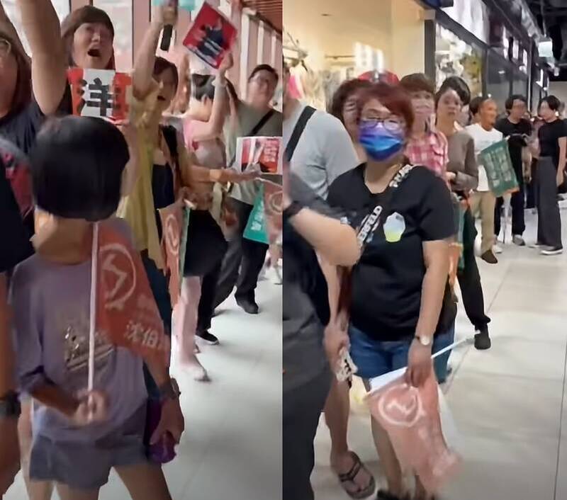 沈伯洋南門市場掃街!要合照、簽名驚人排隊人潮曝