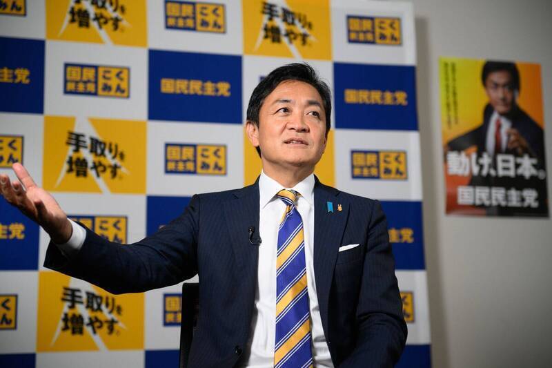 日本國民民主黨黨魁選舉 玉木雄一郎大勝年輕對手連任