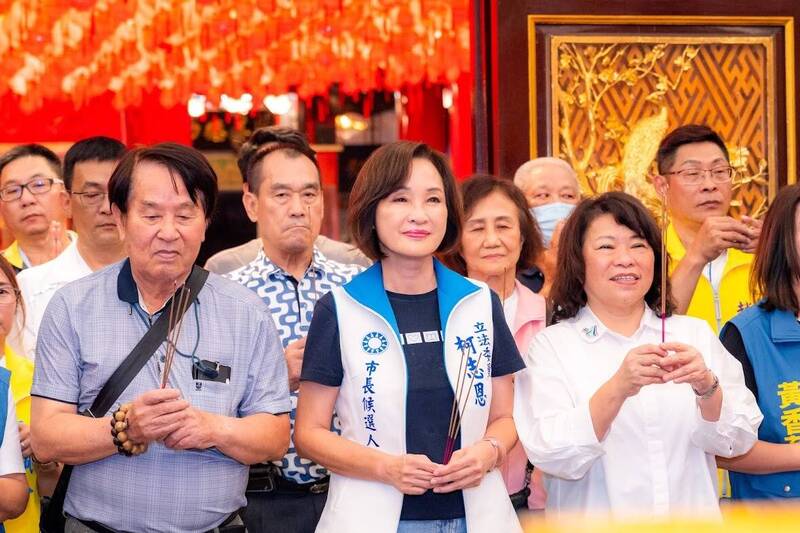 為這柯志恩站台 黃敏惠:嘉義人重情重義最欣賞她「講信用」