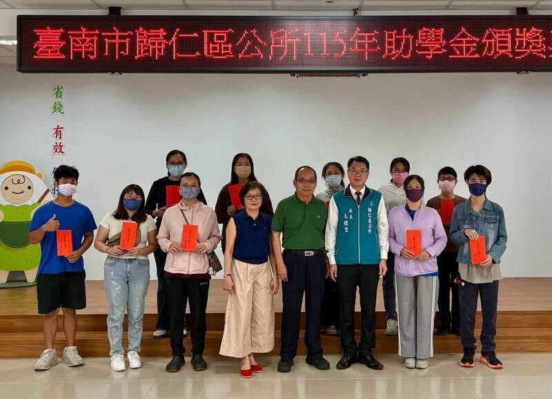 19年不間斷!台南企業家陳土波捐近600萬助清寒學子