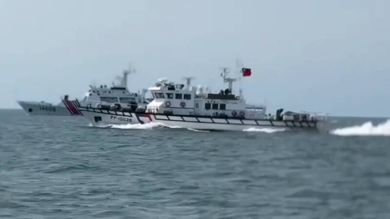 中國海警「假執法、真擴權」侵擾金門 海巡強勢驅離破認知戰