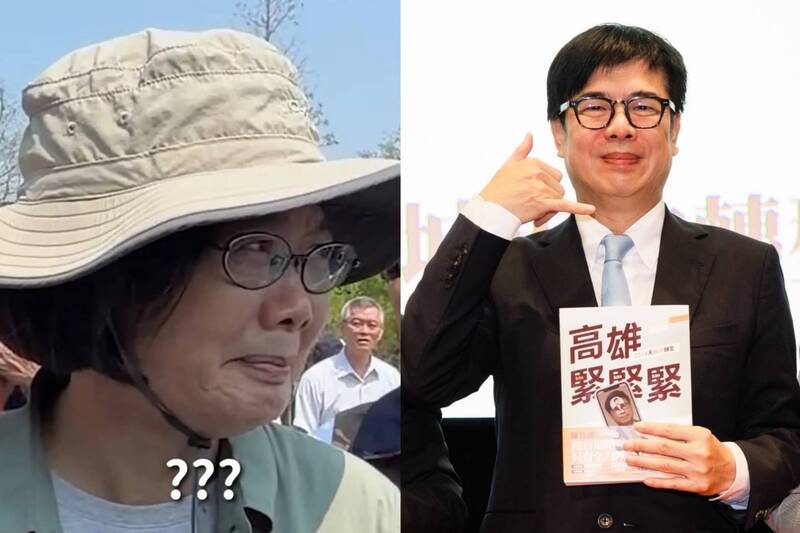 陳其邁喊想當「男版蔡英文」!本尊丟1哏圖神回應笑翻全網