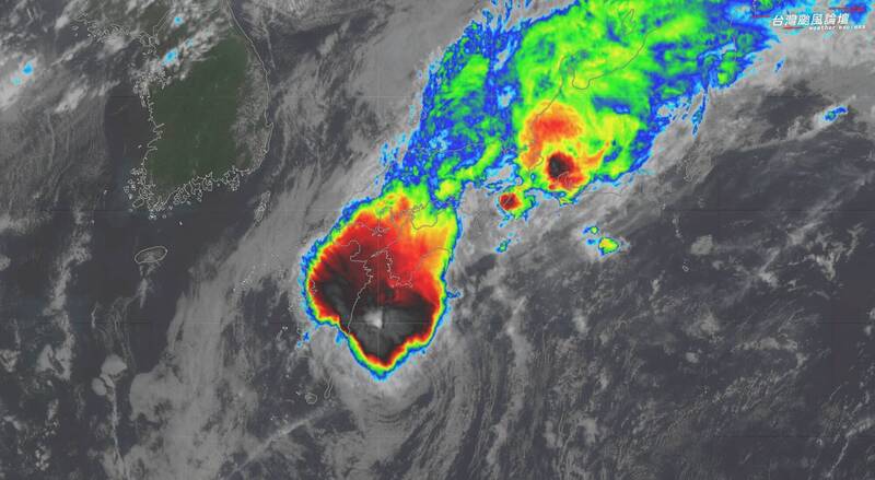科羅旺與鋒面共伴畫面曝!氣象廳示警東京今晚起雨彈炸