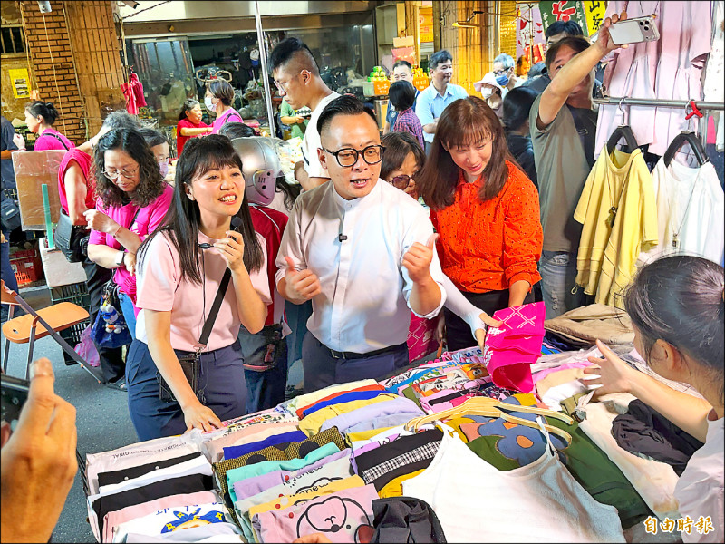 《基隆人戰隊合體》許淑華、高嘉瑜 陪童子瑋七堵拜票