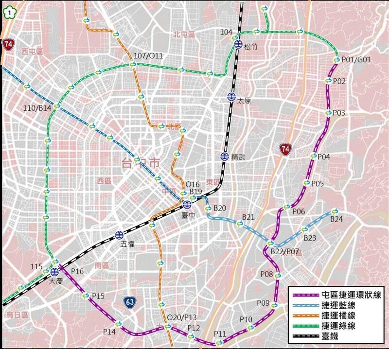中市財務降級 捷運紫線690億經費中央地方負擔比例將改變