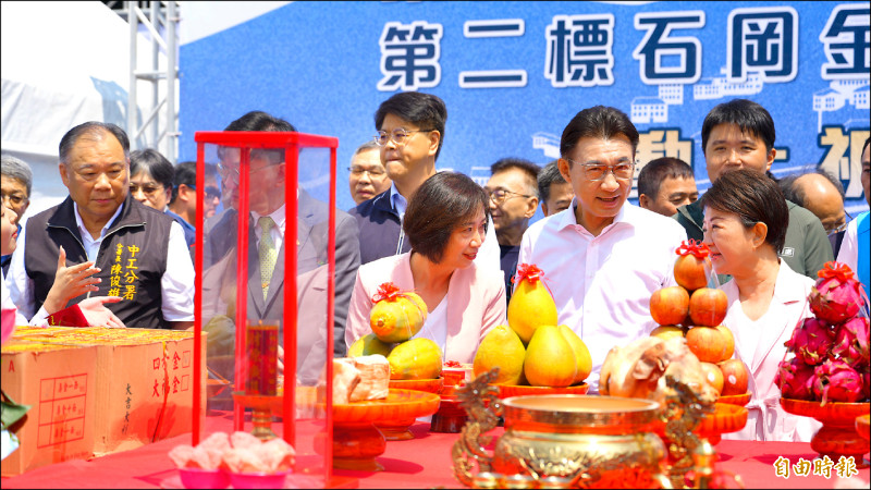 工程最艱鉅 台中東豐快第二標動土