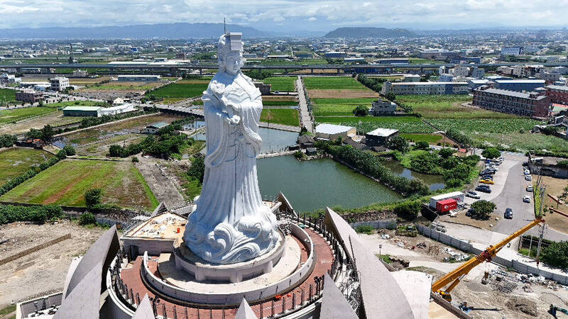 「大安港媽祖雕像」歷時14年完工 台中海洋觀光季10/3見