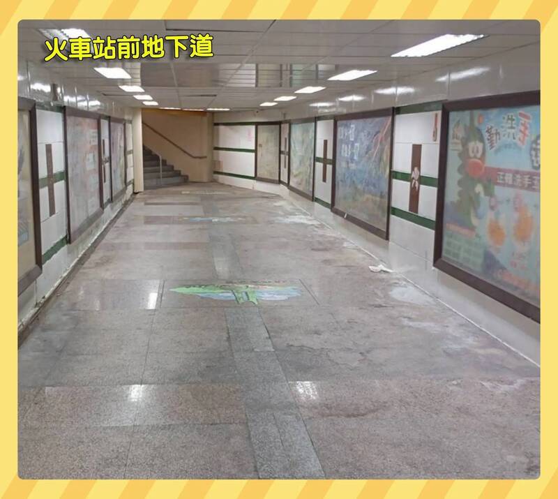 嘉義火車站前地下道變身滯洪池 今起封閉、明年3月底完工