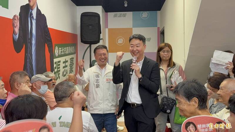 張志豪與蘇巧慧聯合南勢角後援會成立 陳世凱「全力支持興南夜市和交通建設」