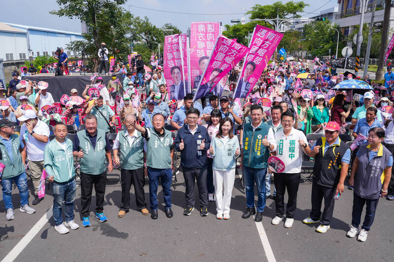 賴瑞隆大寮區後援會成立 林岱樺現身疾呼這句