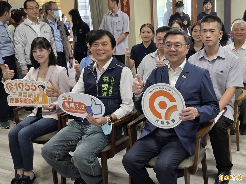 卓榮泰挺林國漳智慧敬老卡政見 酸蔣萬安主政的台北不如宜蘭