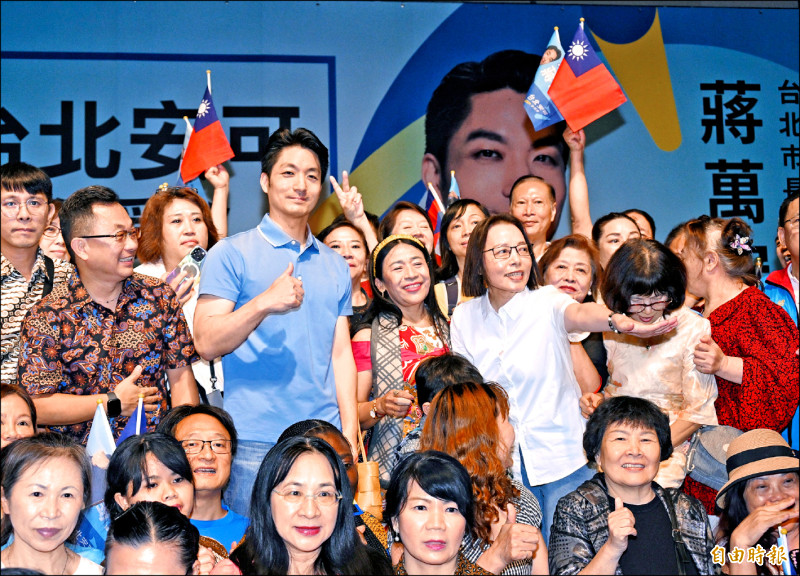 選戰模式啟動 蔣萬安造勢行程滿檔