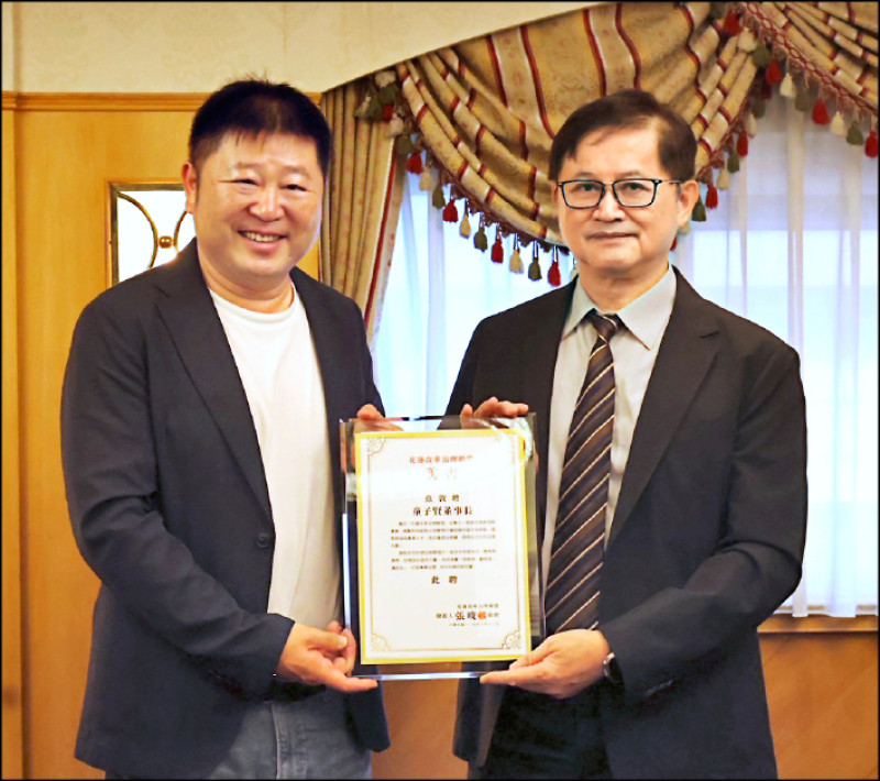《花蓮》張峻邀童子賢 擔任改革治理聯盟召集人