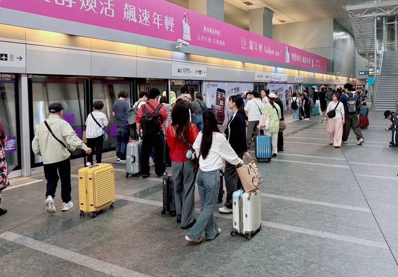 機捷9/21起A1台北車站往機場增開1班次 縮短尖峰通勤班距