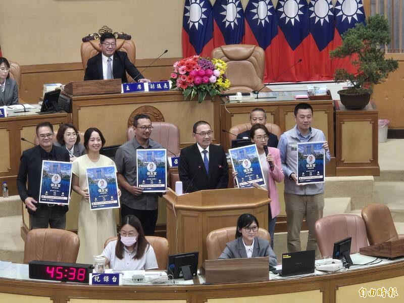 綠營議員邀侯友宜加Line約運動 促推廣全民規律運動