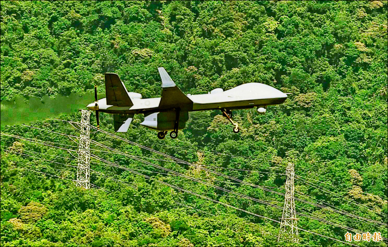 MQ-9B無人機 台灣首升空 我高空監偵能量大幅提升