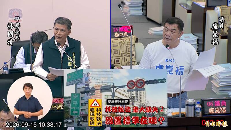 3年開出145萬張交通罰單 台南科技執法惹議