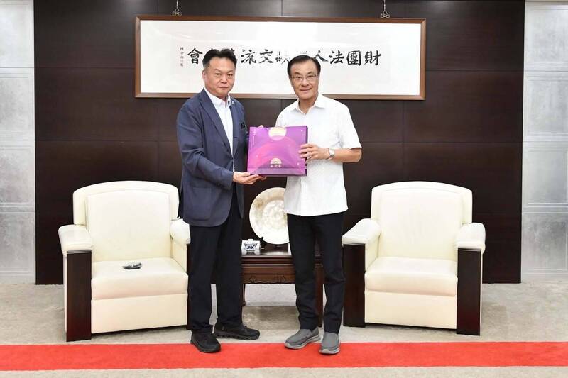 山東台商拜訪海基會 盼濟南航點春節包機