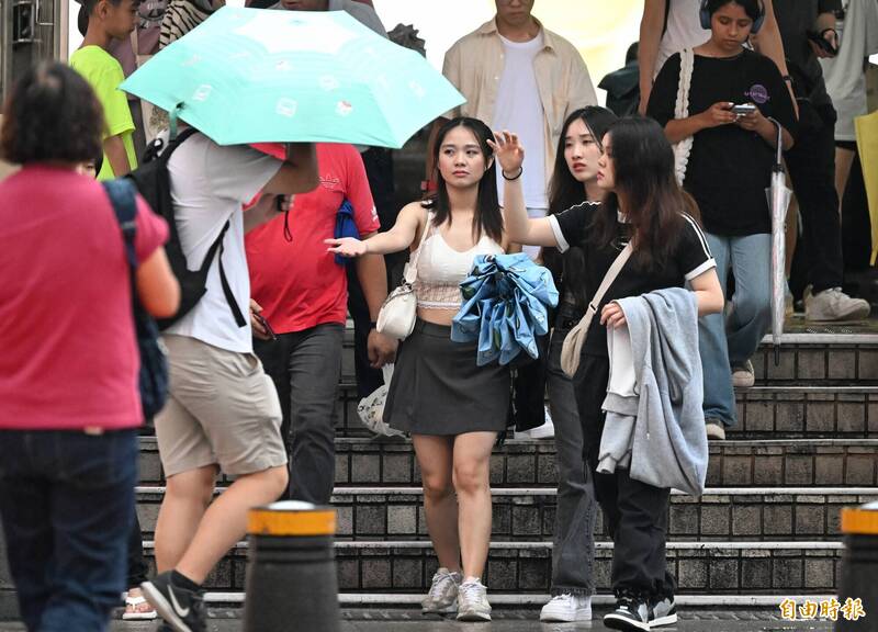 週三北部水氣減 雲林以南留意大雨