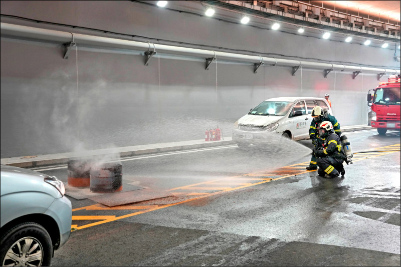 南港生技路月底通車 災害應變演練
